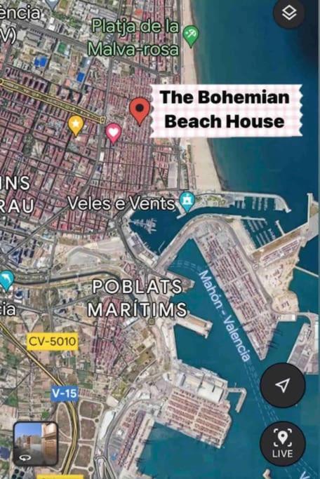 Вилла The Bohemian Beach House Валенсия Экстерьер фото